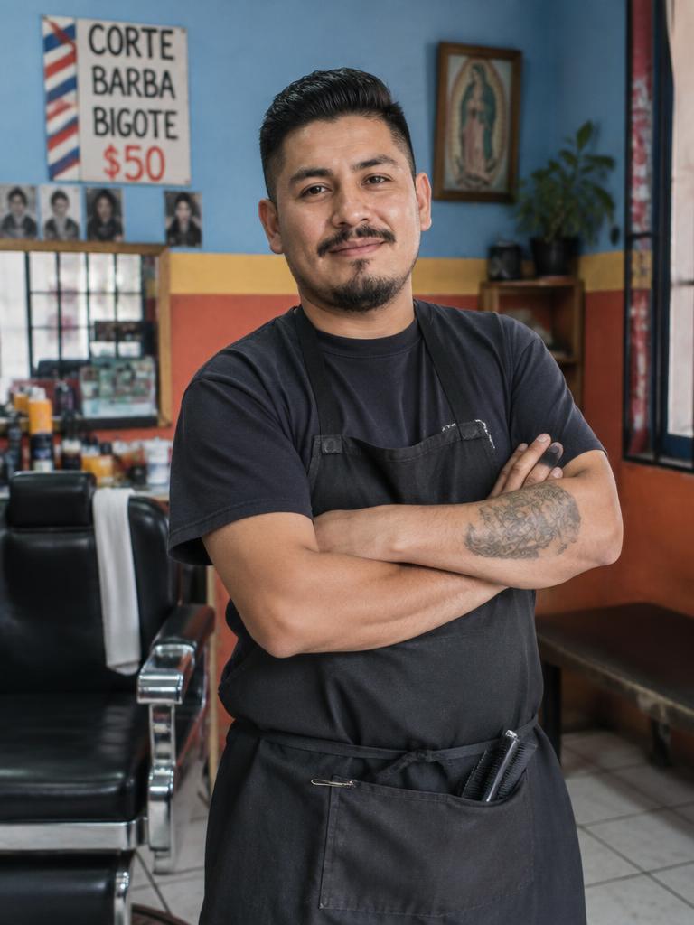 Carlos H., barbero estudiante en Ciudad de México, México